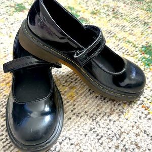 Dr. Martens Maccy Black Patent Mary Jane